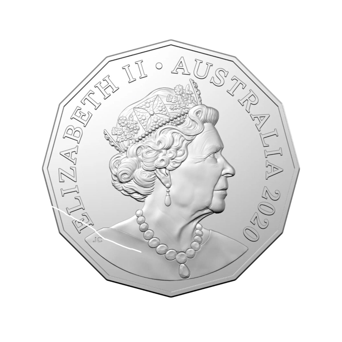 2020 Celebrating 50th Anniversary of Australia Indian Pacific Coloured 50c Coin