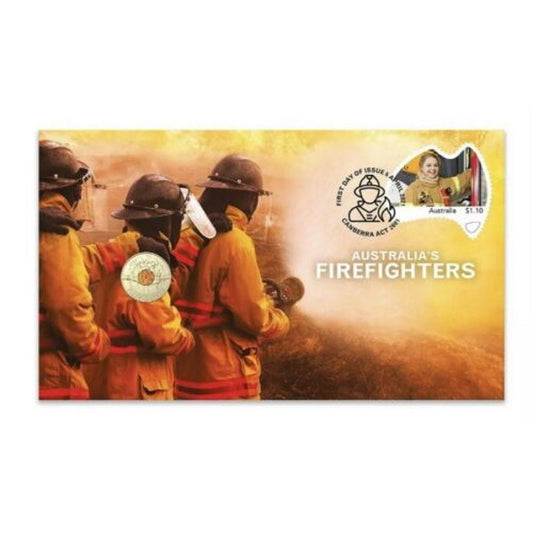 2021 Australia Brave Firefighter Coloured $2 Coin PNC