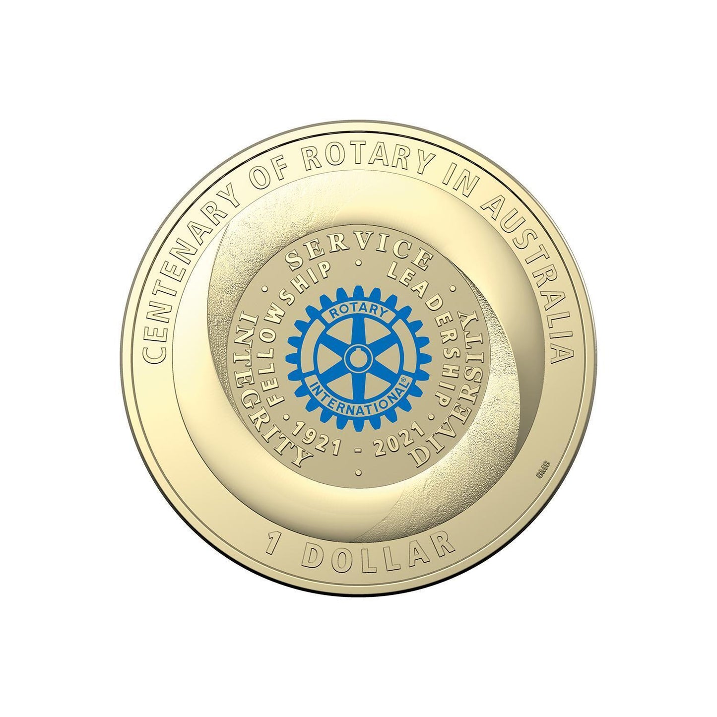 2021 Centenary of Rotary in Australia $1 PNC