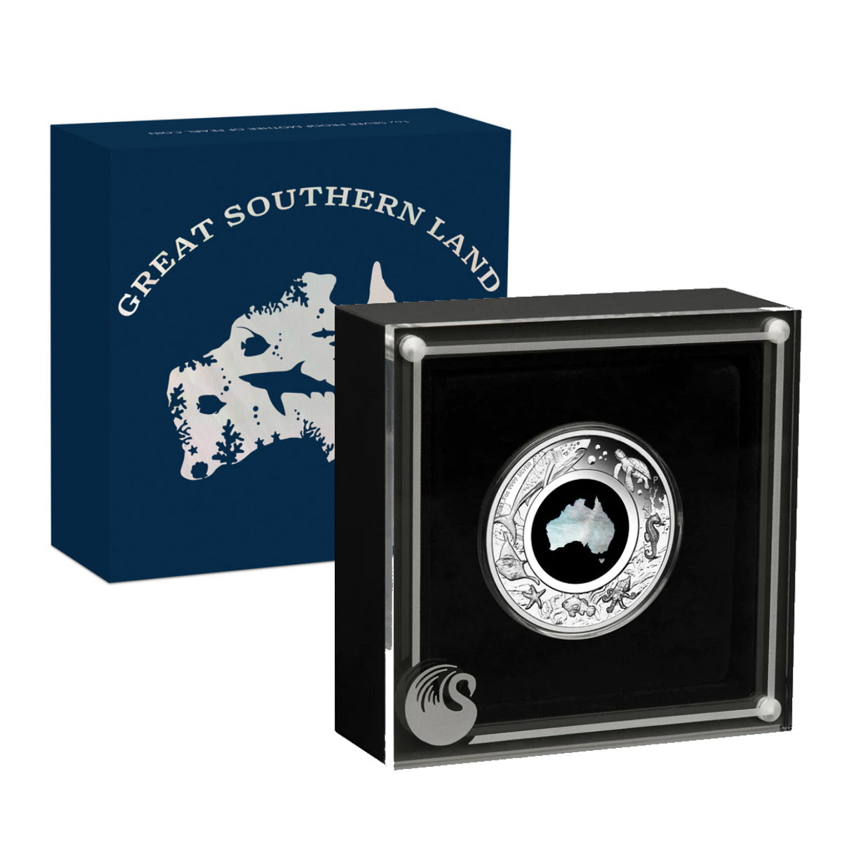2021 Great Southern Land Mother Of Pearl 1oz Silver Proof Coin