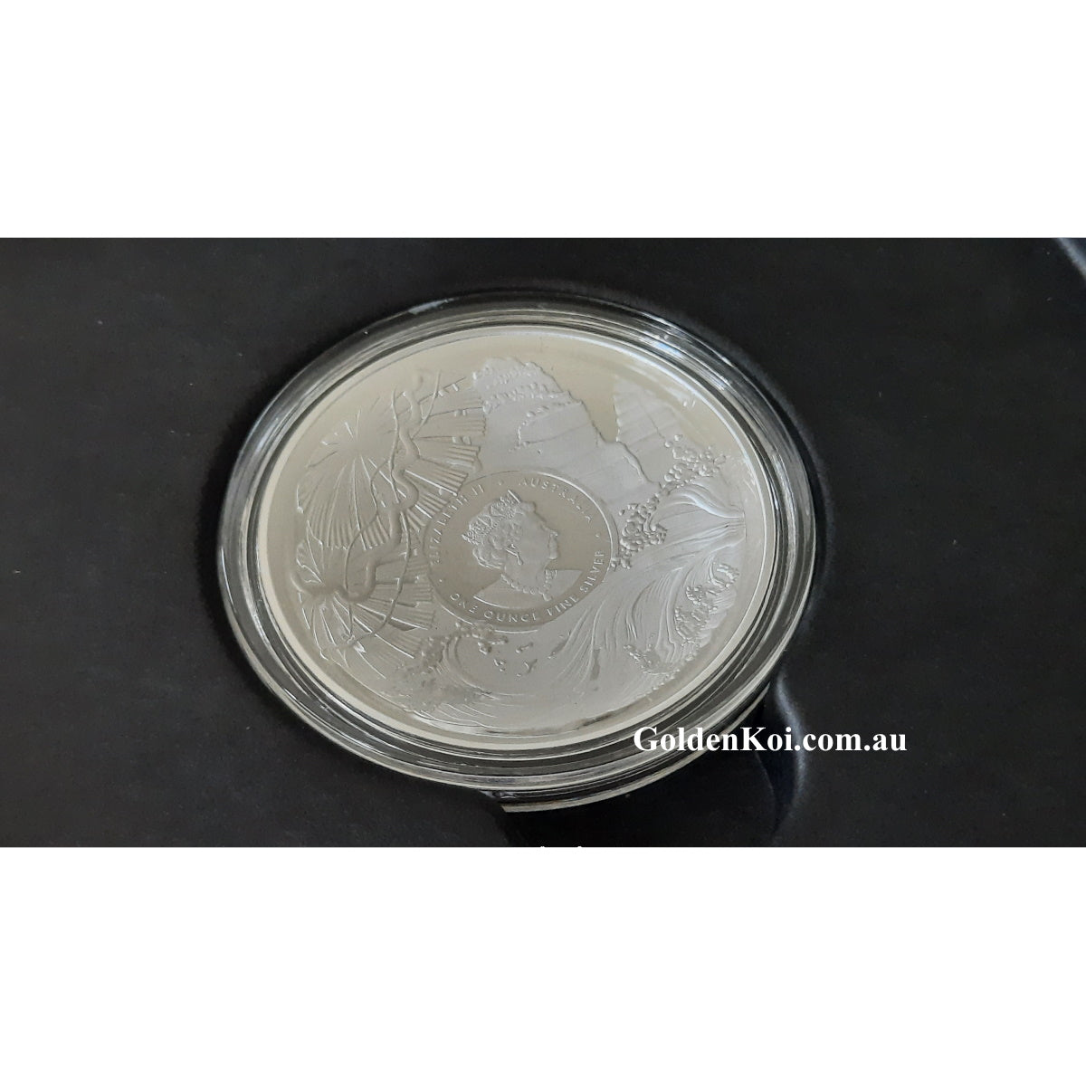 2022 Beauty, Rich & Rare – Great Barrier Reef $5 Silver Coloured Proof Domed Coin