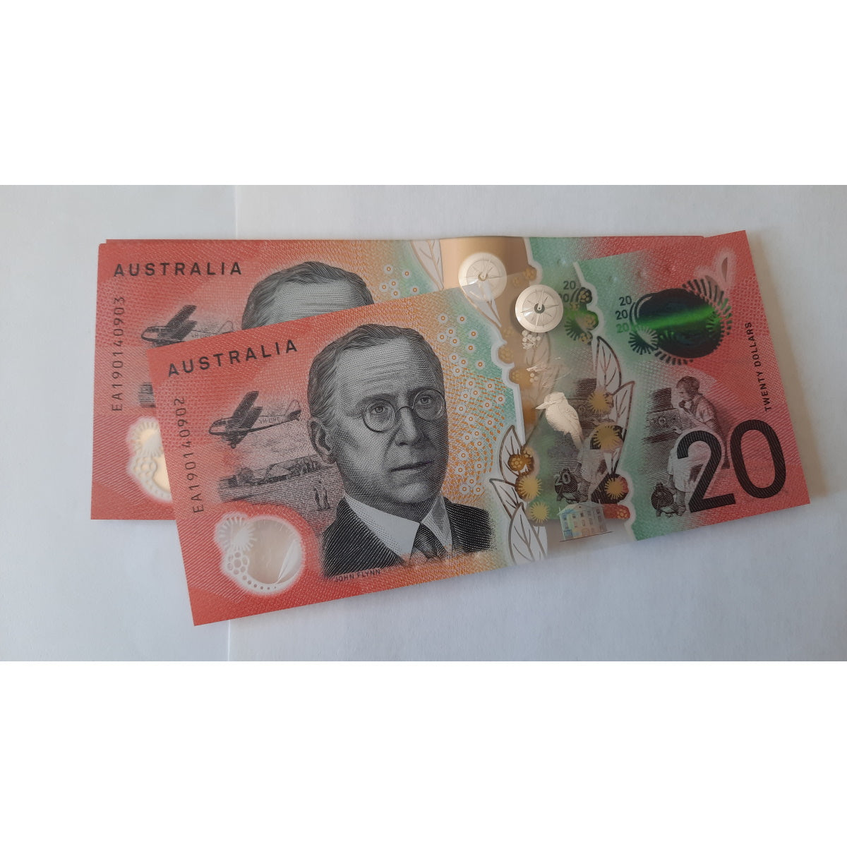 2019 $20 Lowe/Fraser Bank Note Last Prefix EA19 UNC