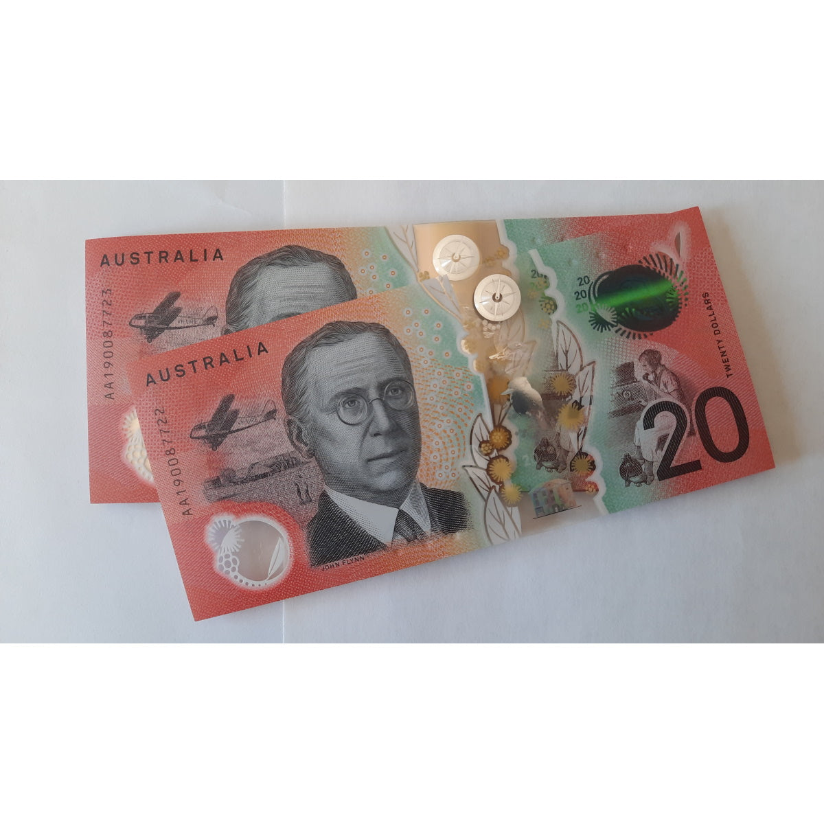 2019 $20 Lowe/Fraser Bank Note First Prefix AA19 UNC