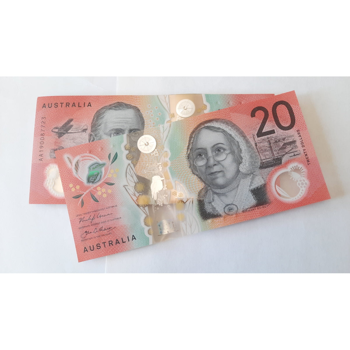 2019 $20 Lowe/Fraser Bank Note First Prefix AA19 UNC