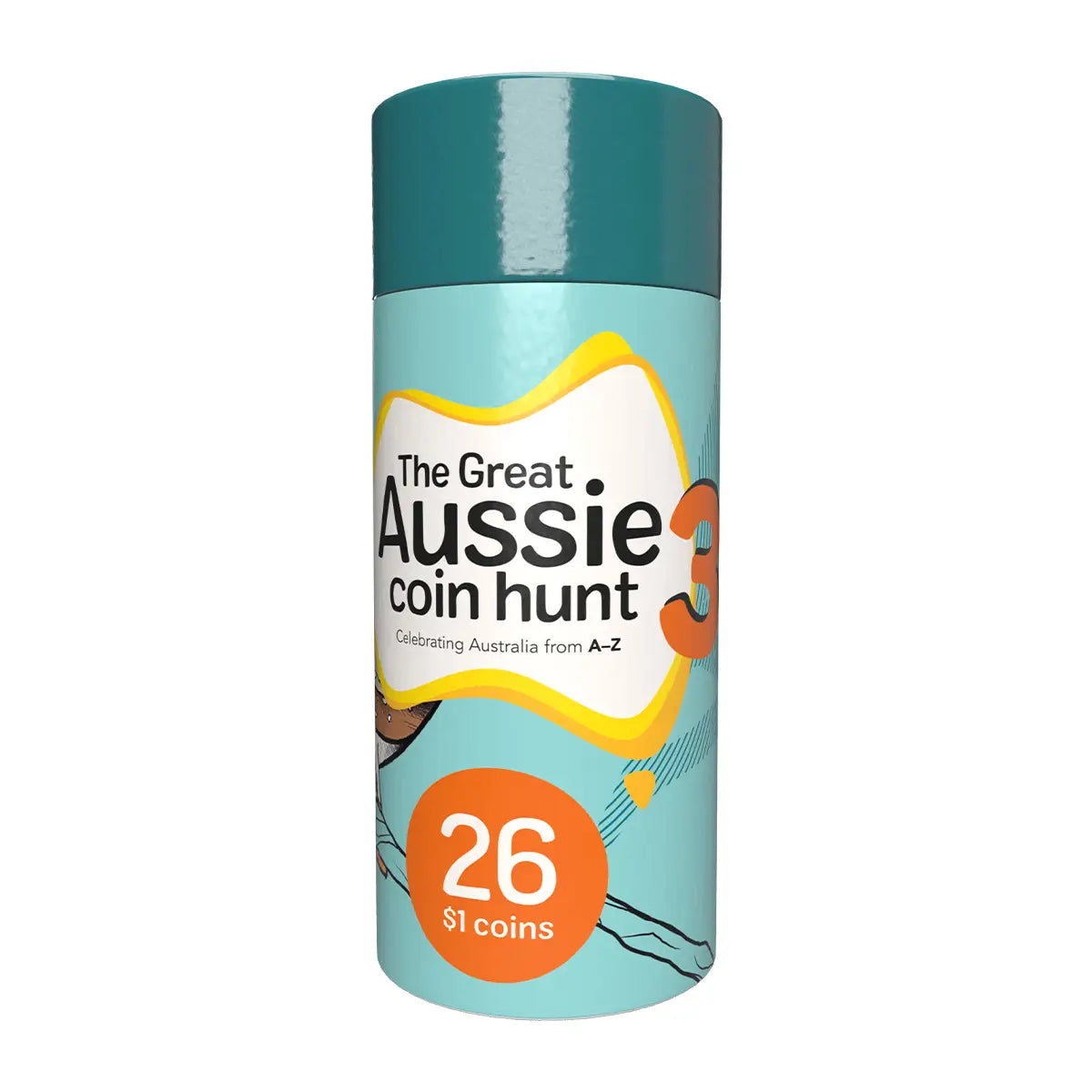 2022 The Great Aussie Coin Hunt 3 - 26 Coin Tube with Collector Folder