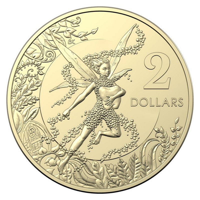 2022 Tooth Fairy $2 Carded Coin UNC