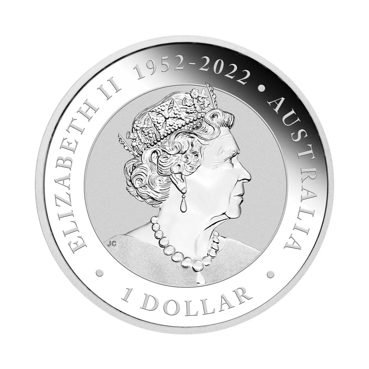 2023 World Money Fair Coin Show Special Australian Kookaburra1oz Silver Coloured Coin