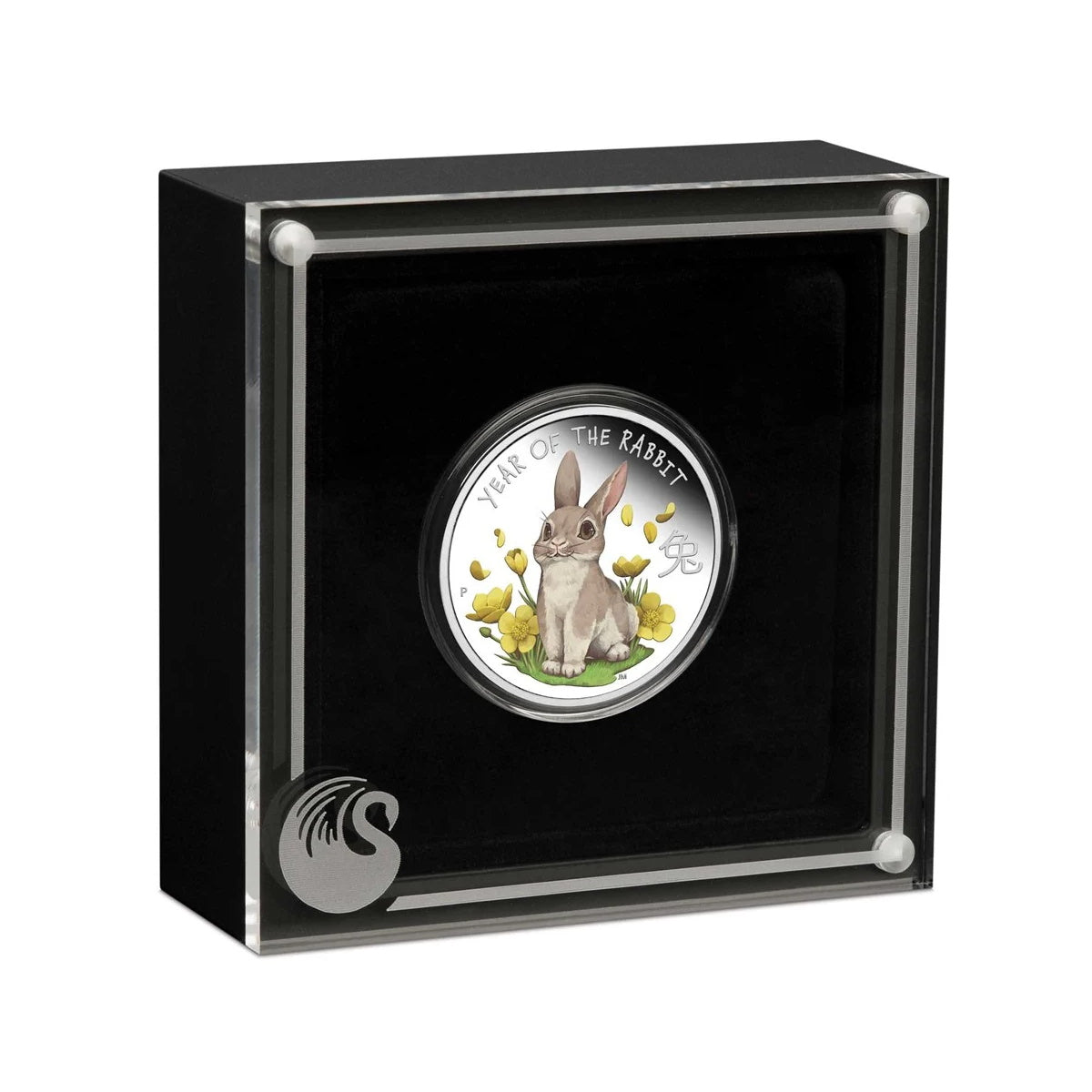 2023 Baby Rabbit Coloured 1/2oz Silver Proof Coin