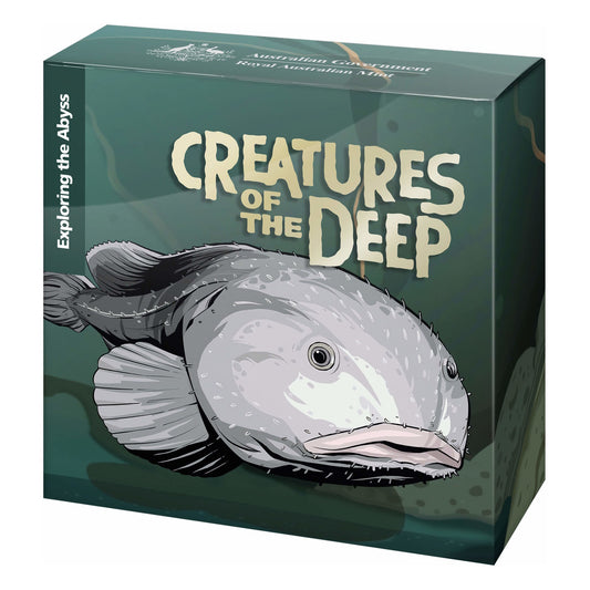 2023 Creatures of the Deep $1 Silver Proof C Mintmark Coin