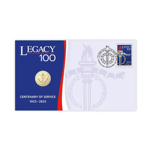 2023 Centenary of Legacy Postal Numismatic Cover