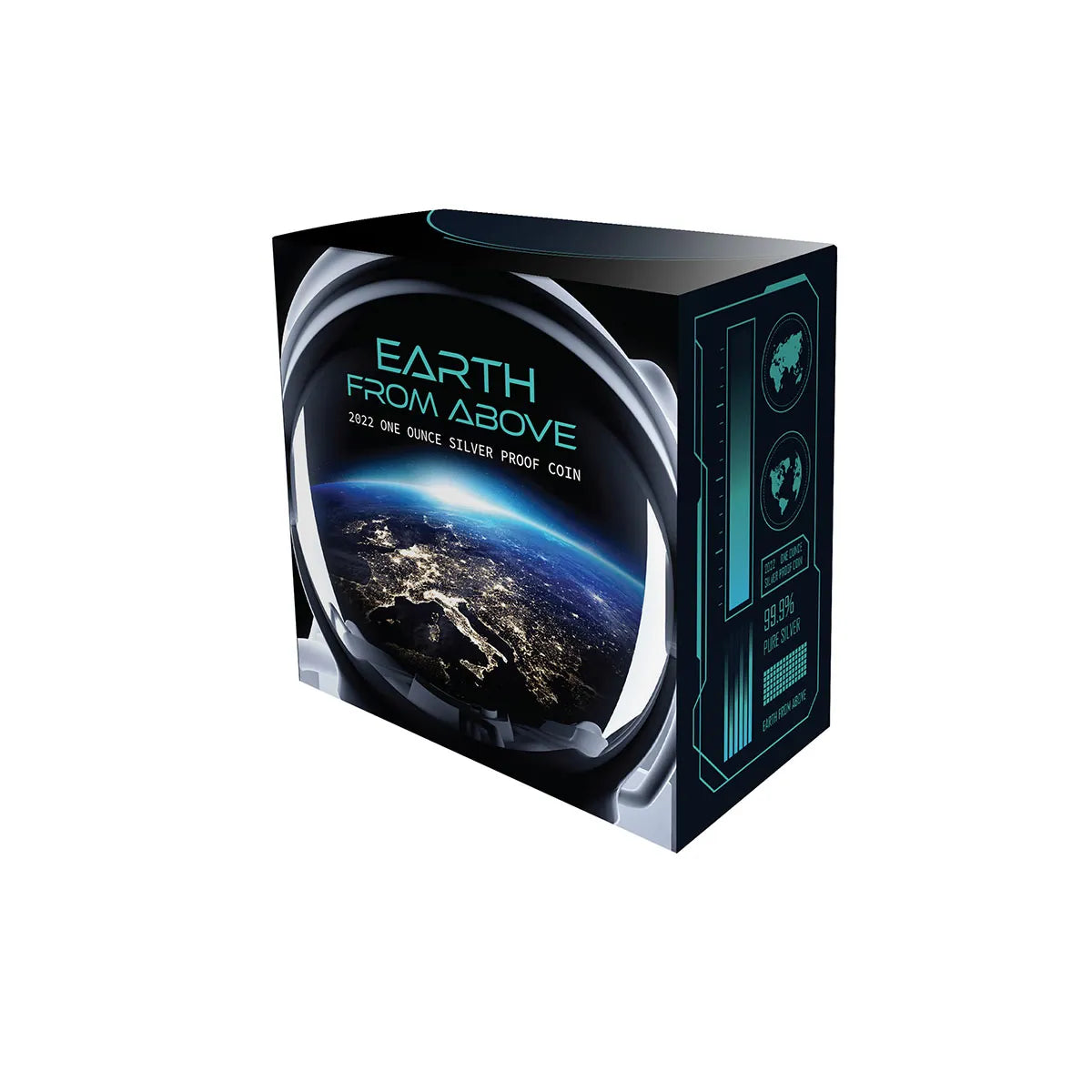 2022 Earth From Above $1 1oz Silver Proof Coin